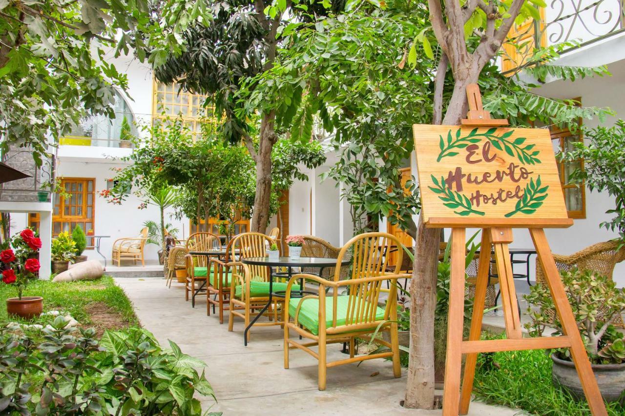 El Huerto Hostel Ica Exteriér fotografie